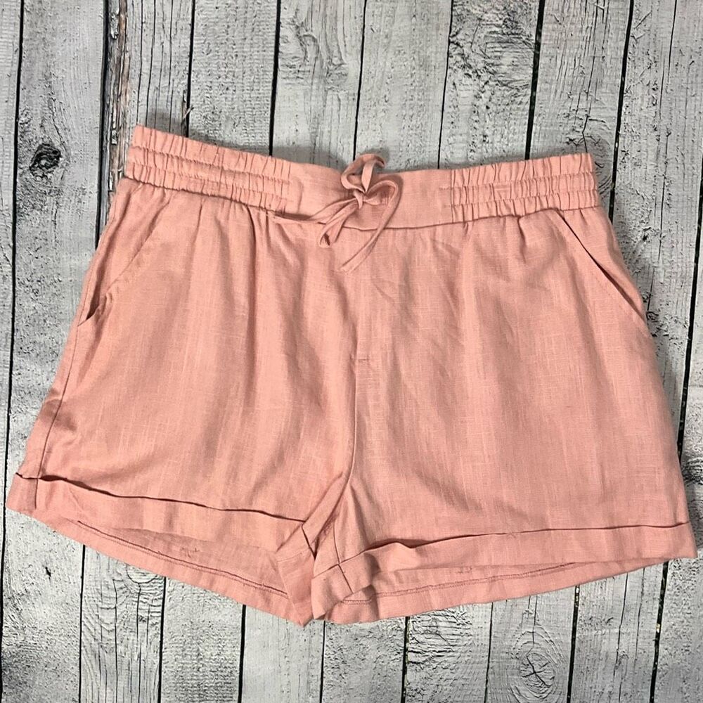 COMO VINTAGE Linen Blend Shorts